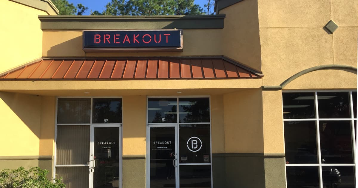 Google street view image of Breakout Games