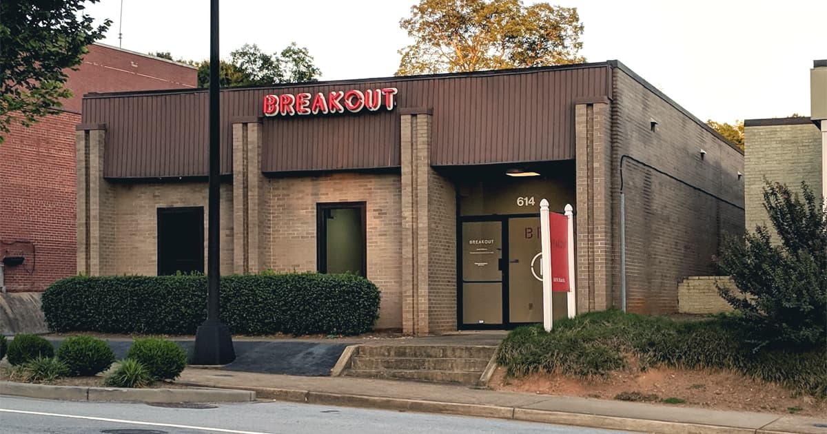 Google street view image of Breakout Games